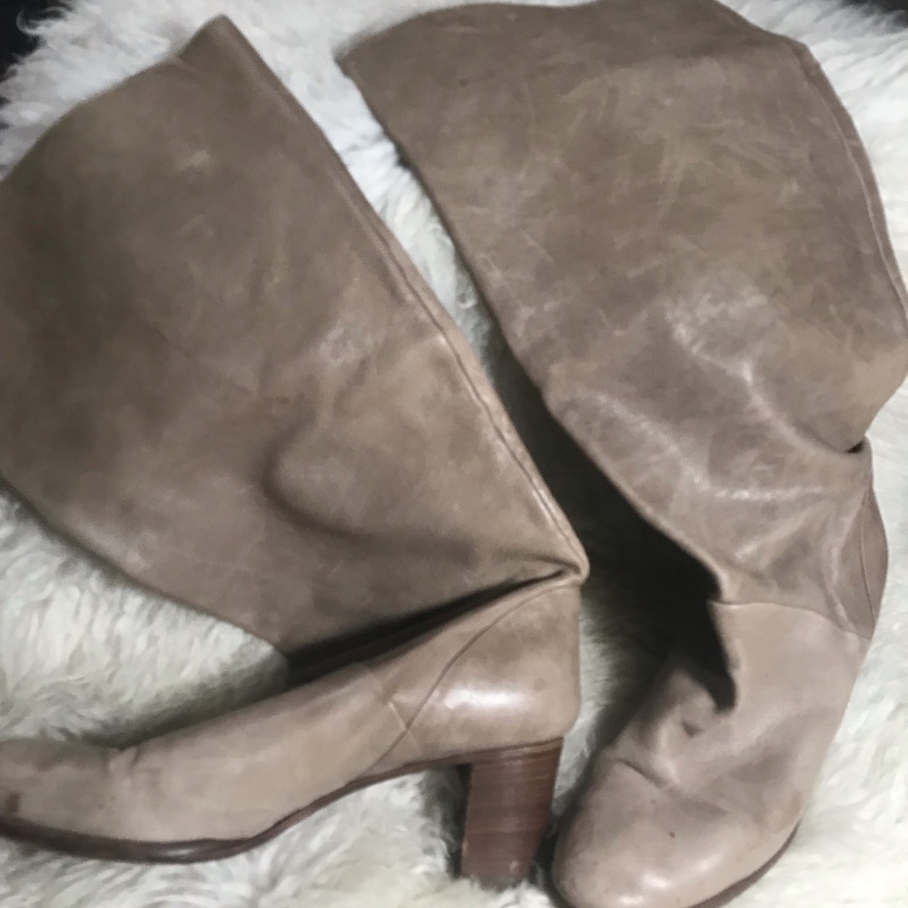 J.Crew Women’s Size 11 Tall Tan Leather Boots